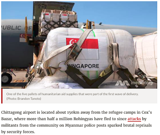 Channelnewsasia.com, 10 October 2017 – SAF Sends S$270, 000 Of Aid To ...