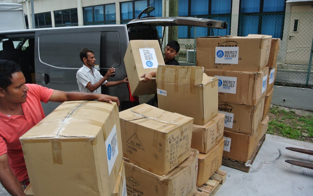 Mercy Relief responds to Cyclone Roanu with delivery of essential relief supplies to Sri Lanka